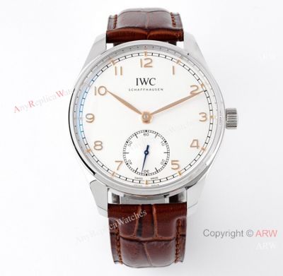 ZF Factory IWC Portugieser Automatic 40 White Face Swiss Clone Watch